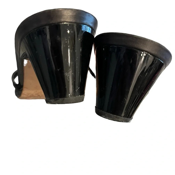 Tod’s Black Patent Leather Slide Sandals 9 - Picture 6 of 8